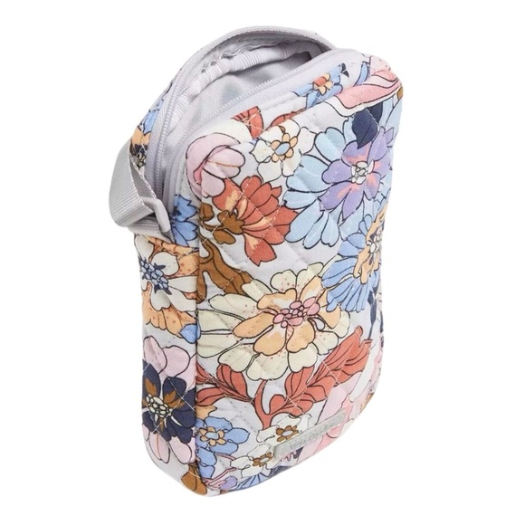 New Vera Bradley Crossbody Bag Purse Aloha Blooms Easy RFID Blocking Pouch 5x7” - Picture 4 of 6